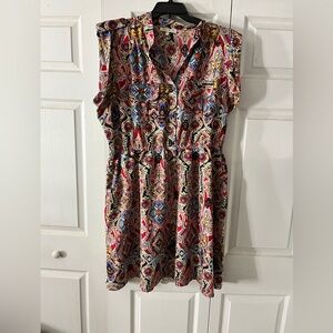 Women’s size 2X paisley print dress